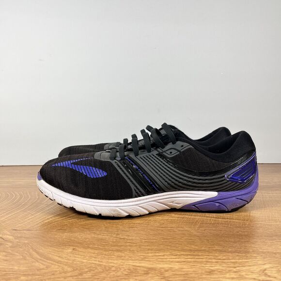Brooks Pure Cadence 6 Black Purple Lace Up Running Sneakers Women's Size US 11.5 - Picture 2 of 9